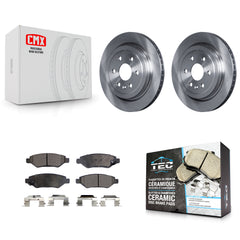 Transit Auto K8T-101681 Disc Brake Kit for 2010-2016 Saab 9-4X, Cadillac SRX - Rear product image