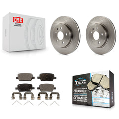 Transit Auto K8T-101686 Disc Brake Kit for 2016-2022 Chevrolet Camaro, Cadillac CT6 - Rear product image
