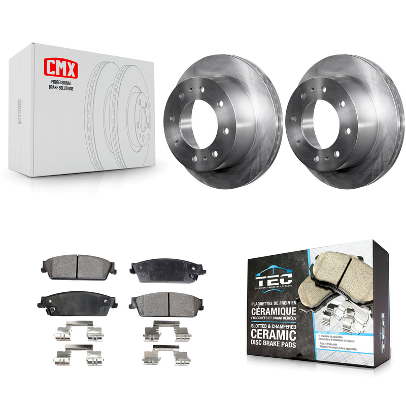 Transit Auto K8T-101688 Disc Brake Kit for 2011 Chevrolet Silverado 1500 - Rear product image