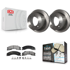 Transit Auto K8T-101691 Disc Brake Kit for 2011-2019 Chevrolet Silverado 3500 HD, GMC Sierra 3500 HD - Rear product image