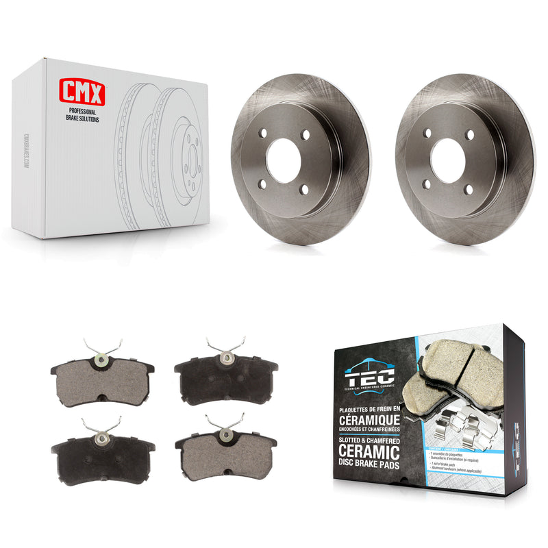 Transit Auto K8T-101714 Disc Brake Kit for 2000-2019 Ford Fiesta, Ford Focus - Rear product image