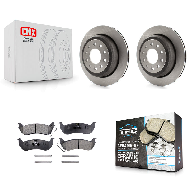 Transit Auto K8T-101715 Disc Brake Kit for 2003-2011 Lincoln Town Car - Rear product image