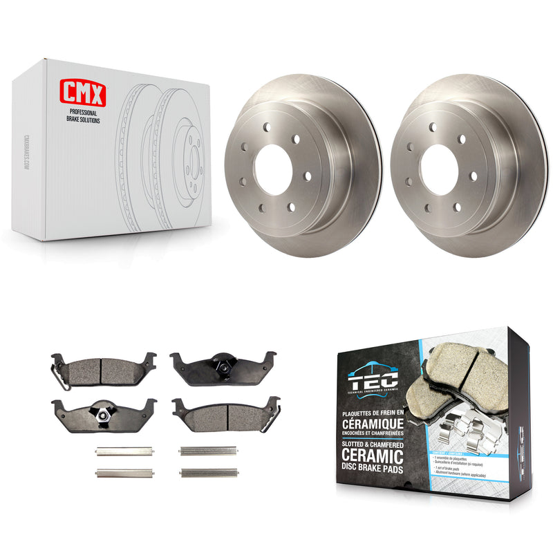 Transit Auto K8T-101721 Disc Brake Kit for 2004-2011 Lincoln Mark LT, Ford F-150 - Rear product image