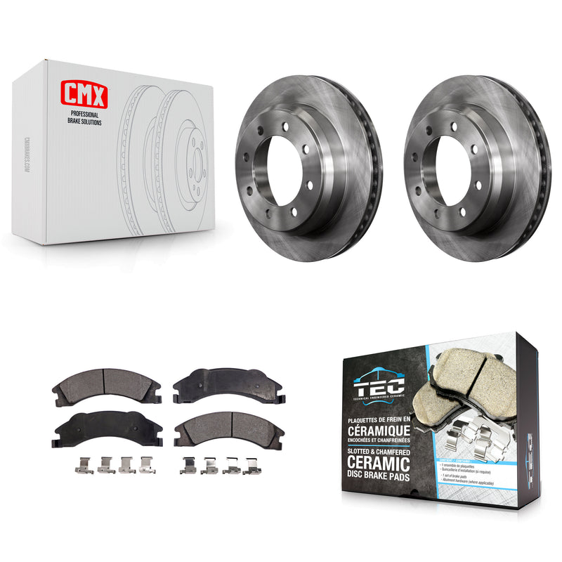 Transit Auto K8T-101740 Disc Brake Kit for 2008-2023 Ford E-350 Super Duty, Ford E-150, Ford E-150 Econoline & more - Rear product image