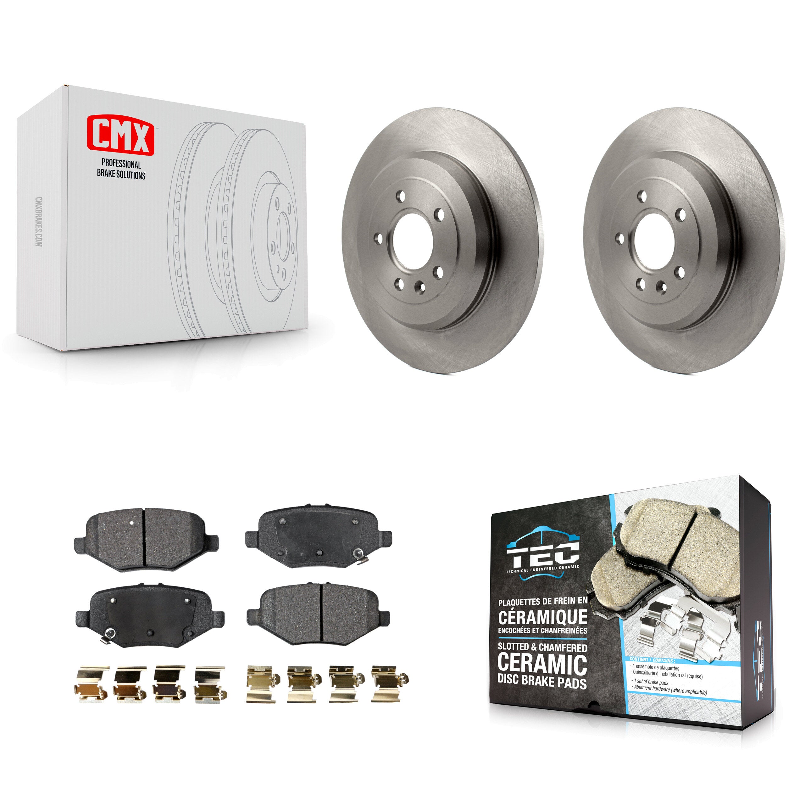 Transit Auto K8T-101744 Disc Brake Kit for 2015 Ford Explorer - Rear product image