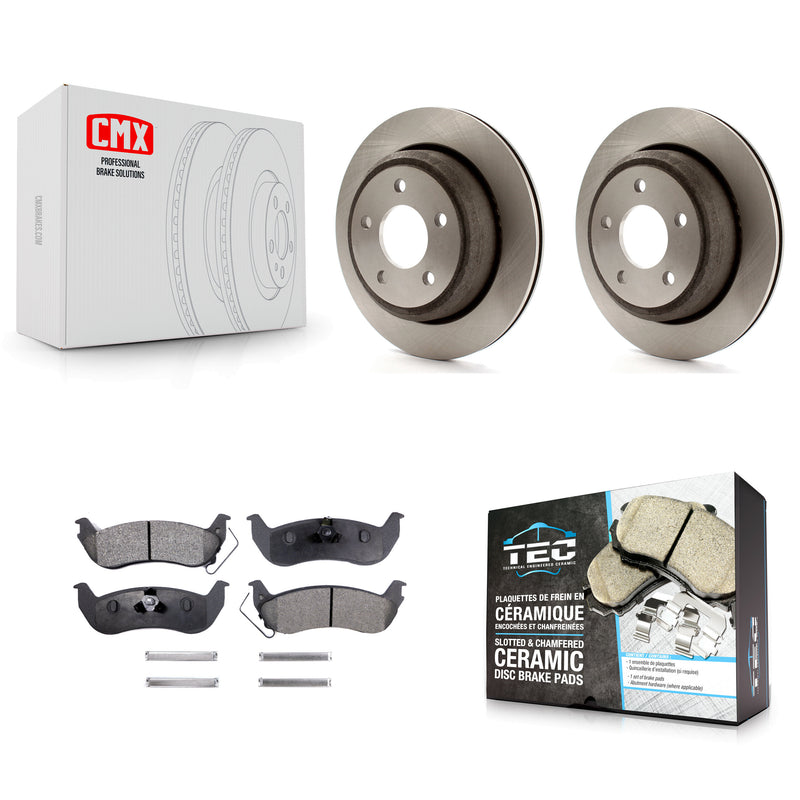 Transit Auto K8T-101746 Disc Brake Kit for 2010-2011 Ford Ranger, Mazda B2300, Mazda B4000 - Rear product image