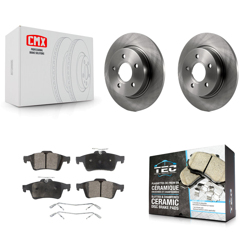Transit Auto K8T-101747 Disc Brake Kit for 2012-2018 Ford Focus - Rear product image