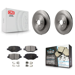 Transit Auto K8T-101750 Disc Brake Kit for 2012-2019 Ford Taurus, Lincoln MKT, Ford Explorer & more - Rear product image