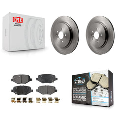 Transit Auto K8T-101751 Disc Brake Kit for 2012-2019 Ford Taurus, Ford Explorer, Ford Special Service Police Sedan & more - Rear product image