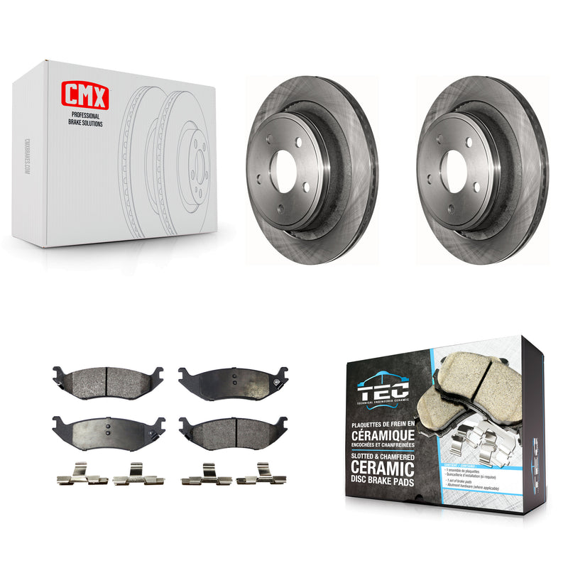Transit Auto K8T-101769 Disc Brake Kit for 2002-2004 Dodge Ram 1500 - Rear product image