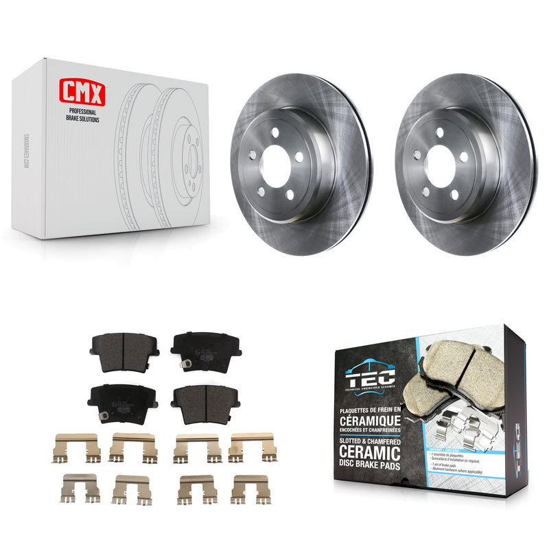 Transit Auto K8T-101779 Disc Brake Kit for 2005-2023 Dodge Challenger, Dodge Charger, Chrysler 300 - Rear product image