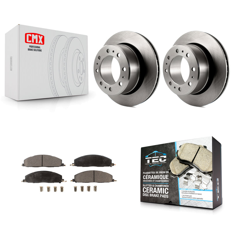 Transit Auto K8T-101797 Disc Brake Kit for 2009-2018 Ram 1500, Ram 2500, Ram 3500 & more - Rear product image