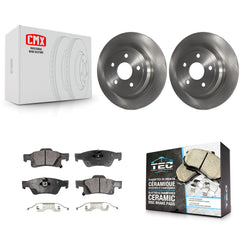 Transit Auto K8T-101798 Disc Brake Kit for 2011-2017 Dodge Durango, Jeep Grand Cherokee - Rear product image