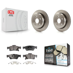 Transit Auto K8T-101799 Disc Brake Kit for 2011-2022 Jeep Grand Cherokee WK, Dodge Durango, Jeep Grand Cherokee - Rear product image