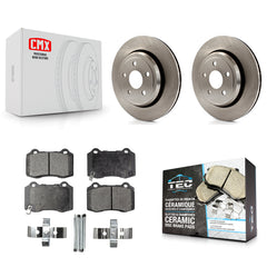 Transit Auto K8T-101800 Disc Brake Kit for 2012-2022 Dodge Durango, Jeep Grand Cherokee - Rear product image