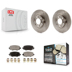Transit Auto K8T-101803 Disc Brake Kit for 2014-2022 Chrysler 200, Jeep Cherokee - Rear product image