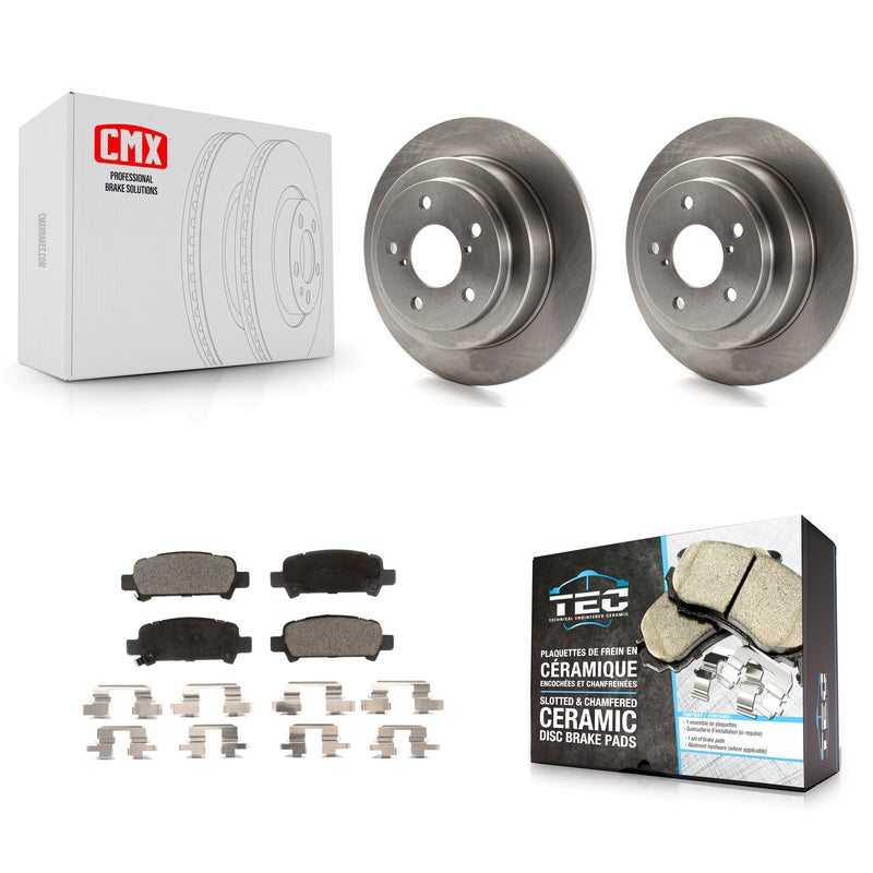 Transit Auto K8T-101812 Disc Brake Kit for 1998-2003 Subaru Impreza, Subaru Forester - Rear product image