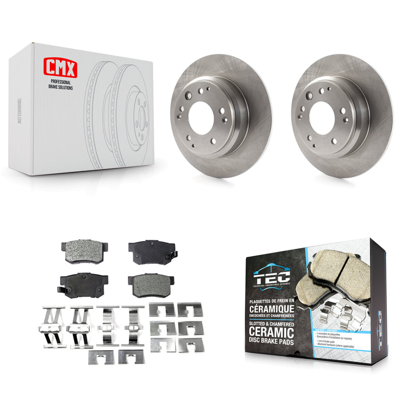 Transit Auto K8T-101813 Disc Brake Kit for 1991-1999 Acura RL, Isuzu Oasis, Honda Odyssey & more - Rear product image