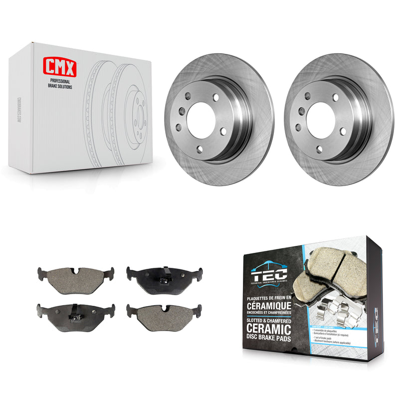 Transit Auto K8T-101819 Disc Brake Kit for 1992-1999 BMW 328is, BMW 323is, BMW 328i & more - Rear product image