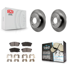 Transit Auto K8T-101821 Disc Brake Kit for 2001-2006 Nissan Sentra, INFINITI G20 - Rear product image