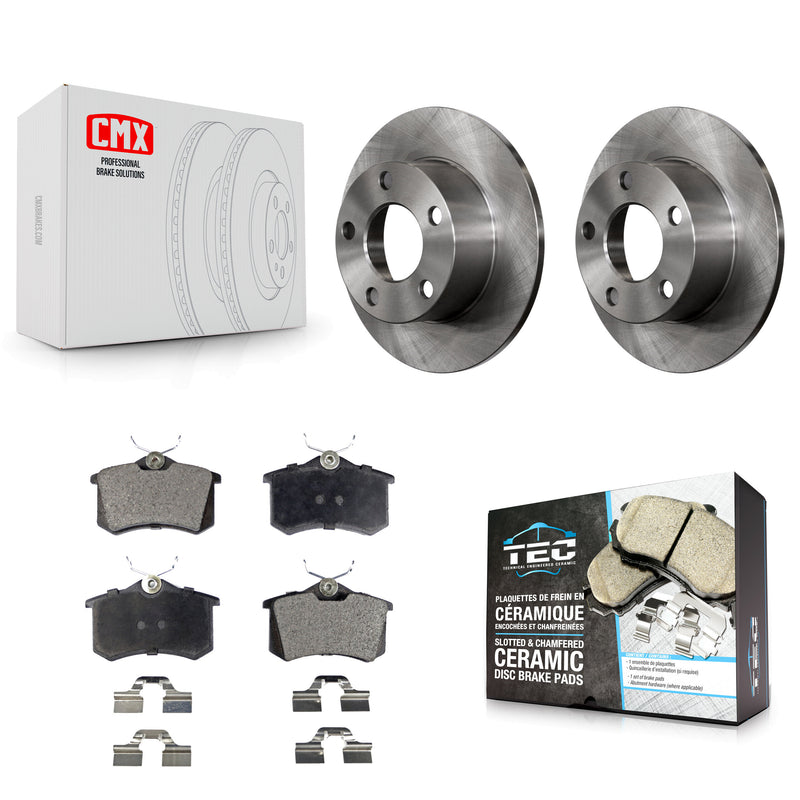 Transit Auto K8T-101822 Disc Brake Kit for 1997-2003 Audi A6, Volkswagen Passat - Rear product image