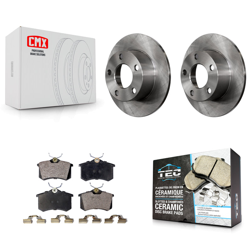 Transit Auto K8T-101823 Disc Brake Kit for 1998-2005 Audi A6, Volkswagen Passat - Rear product image