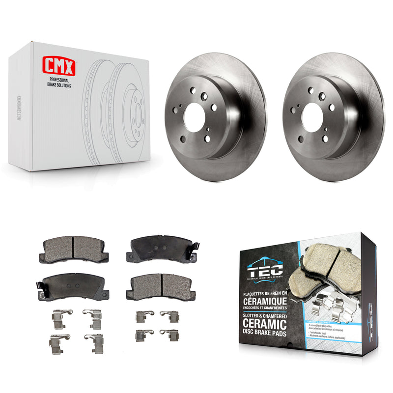Transit Auto K8T-101826 Disc Brake Kit for 1992-2003 Lexus RX300, Toyota Camry, Lexus ES300 - Rear product image