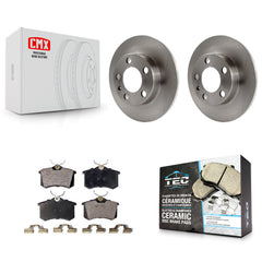 Transit Auto K8T-101842 Disc Brake Kit for 1998-2010 Volkswagen Golf City, Volkswagen Jetta City, Volkswagen Jetta & more - Rear product image