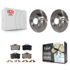Transit Auto K8T-101862 Disc Brake Kit for 2000-2005 Audi Allroad Quattro, Audi A6 Quattro - Rear product image