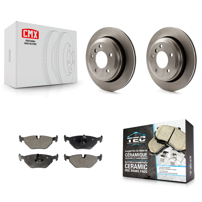 Transit Auto K8T-101878 Disc Brake Kit for 2001-2005 BMW 325xi - Rear product image