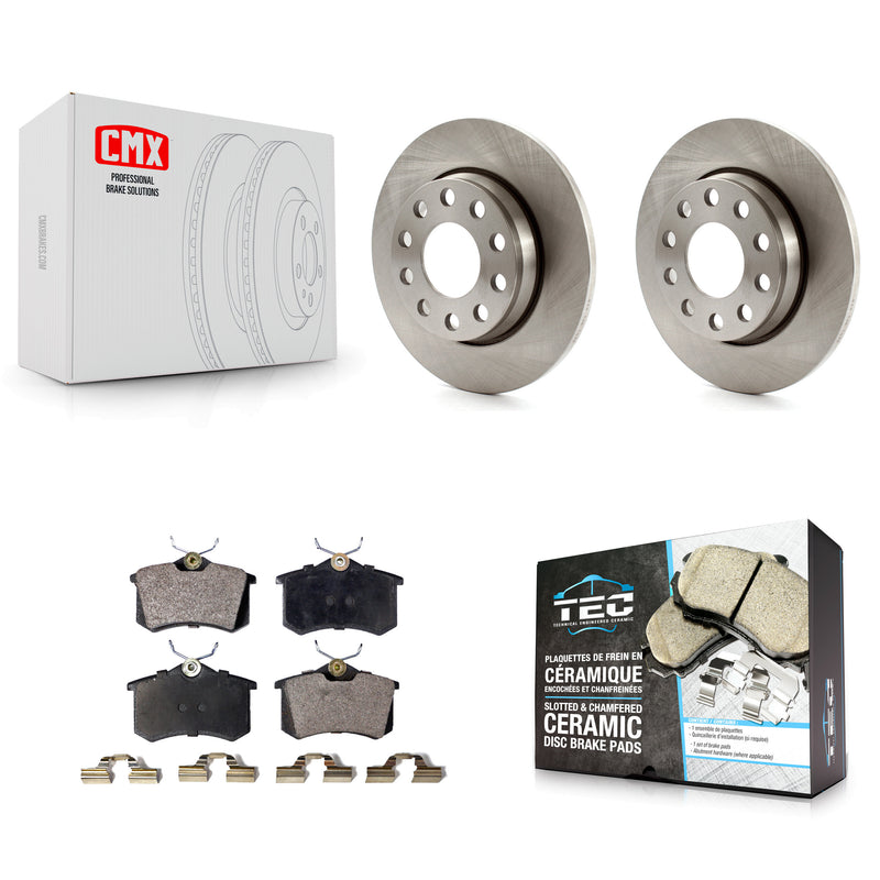 Transit Auto K8T-101880 Disc Brake Kit for 2005 Audi A4 - Rear product image