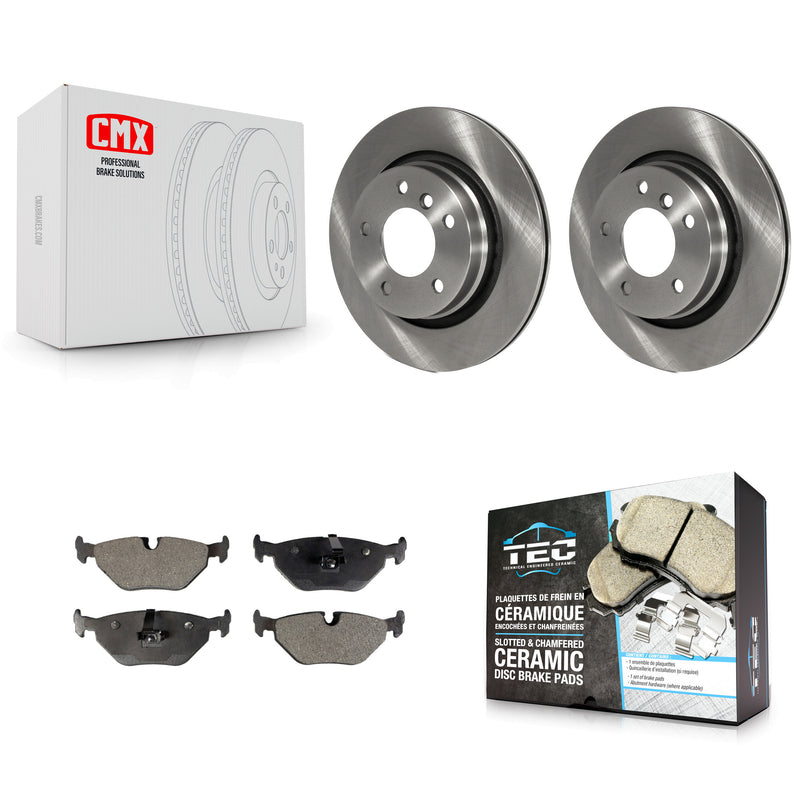 Transit Auto K8T-101885 Disc Brake Kit for 1996-2006 BMW 325Ci, BMW 325i, BMW 323Ci & more - Rear product image