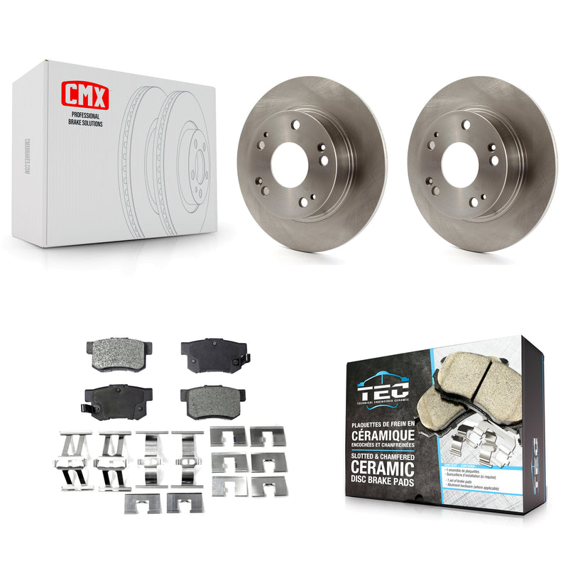 Transit Auto K8T-101888 Disc Brake Kit for 2003-2008 Honda Accord, Acura TSX - Rear product image