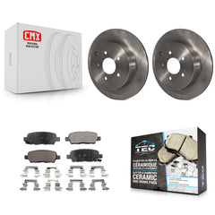 Transit Auto K8T-101891 Disc Brake Kit for 2003-2024 INFINITI Q60, INFINITI Q70L, INFINITI Q50 & more - Rear product image
