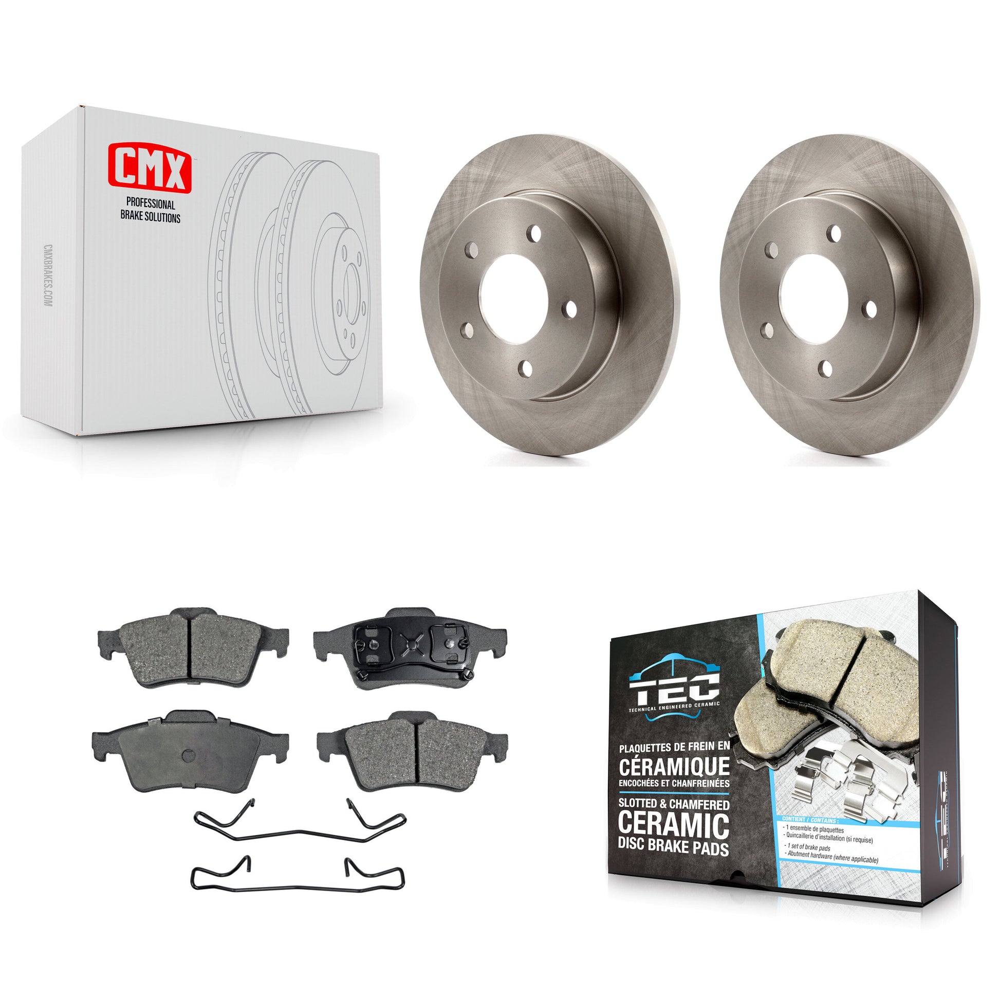 Transit Auto K8T-101913 Disc Brake Kit for 2004-2005 Mazda 3 - Rear product image