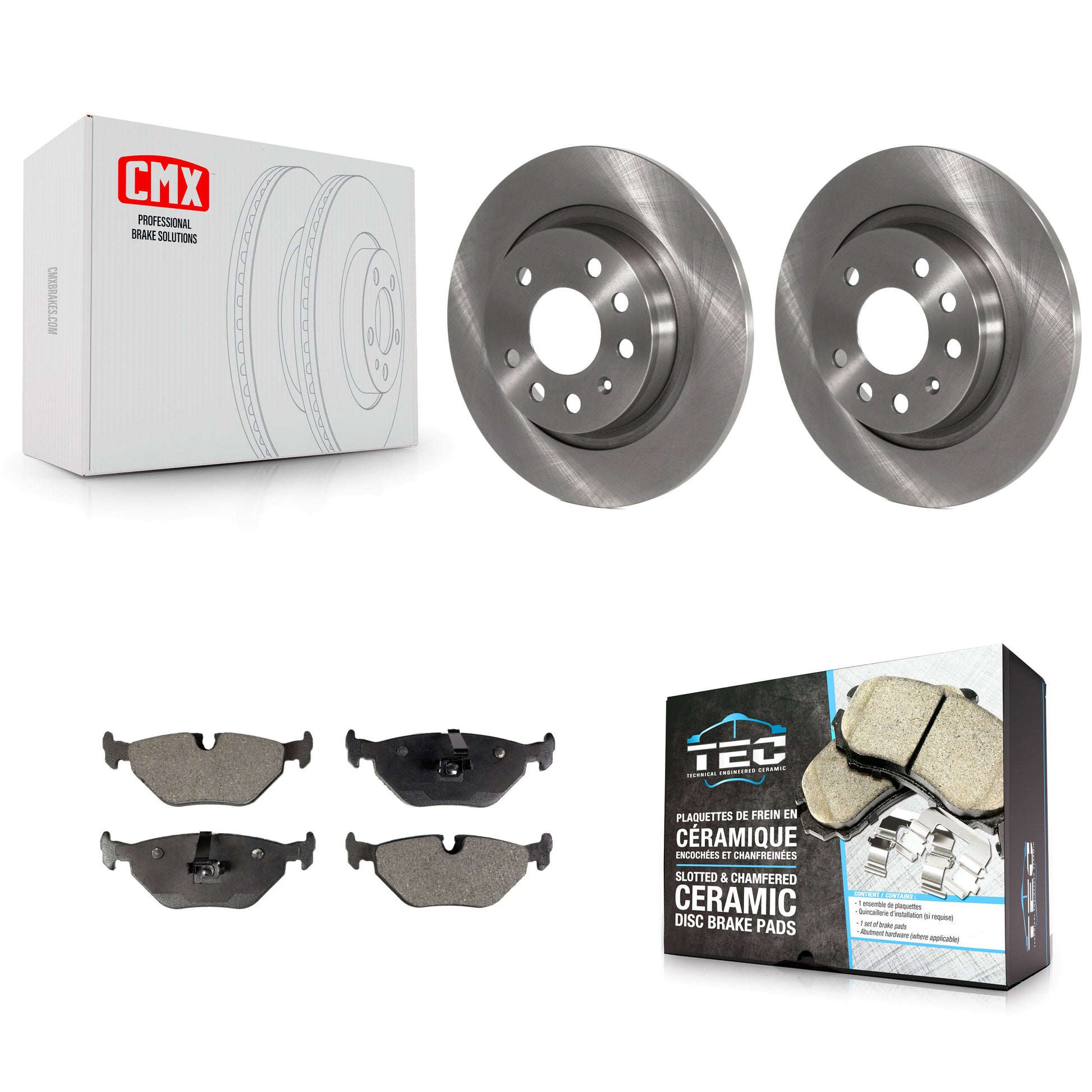 Transit Auto K8T-101924 Disc Brake Kit for 2003 Saab 9-3 - Rear product image