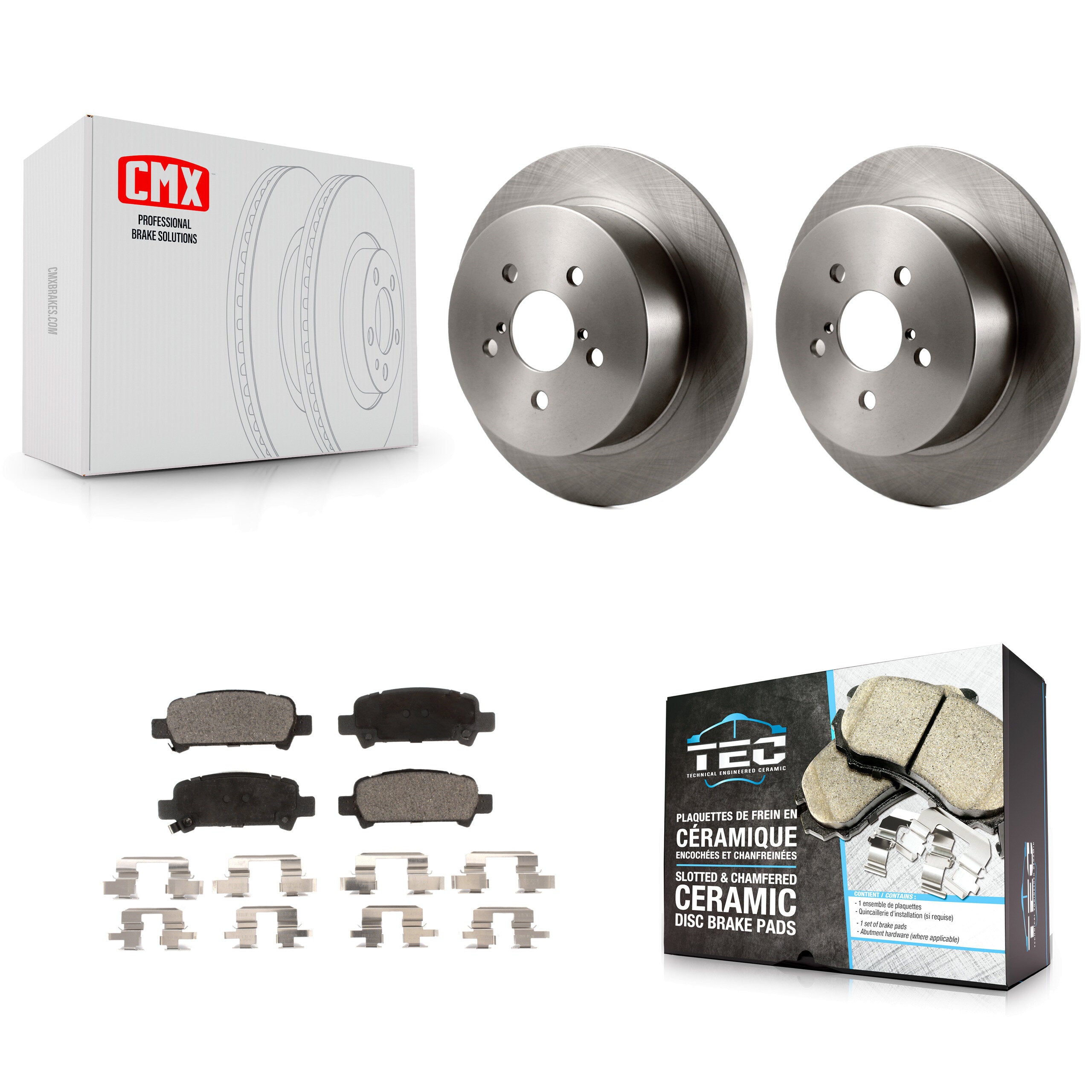 Transit Auto K8T-101933 Disc Brake Kit for 2008-2009 Subaru Legacy - Rear product image