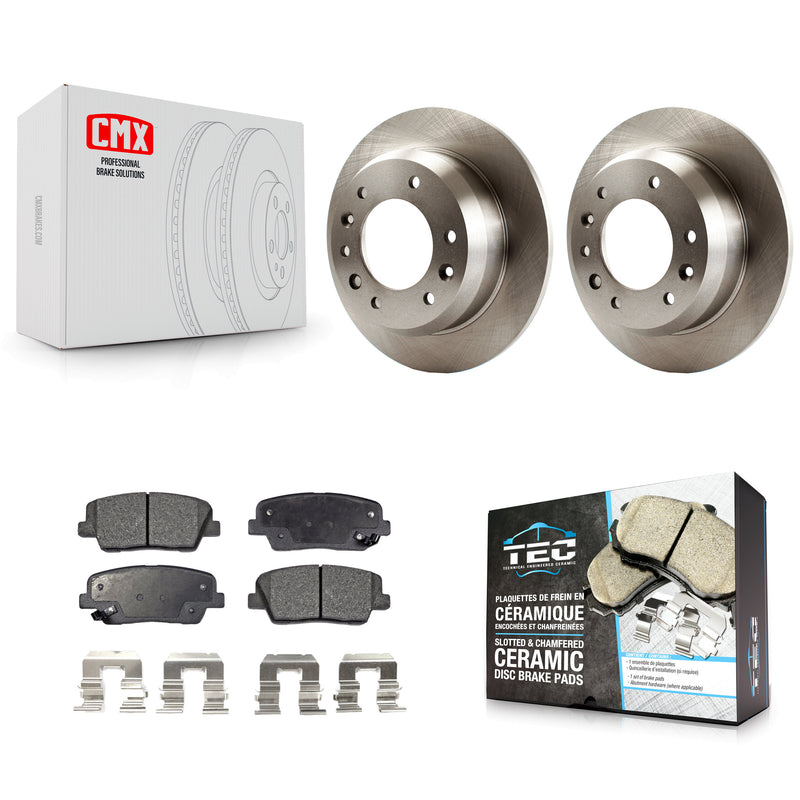 Transit Auto K8T-101956 Disc Brake Kit for 2006-2014 Kia Sedona, Hyundai Entourage - Rear product image