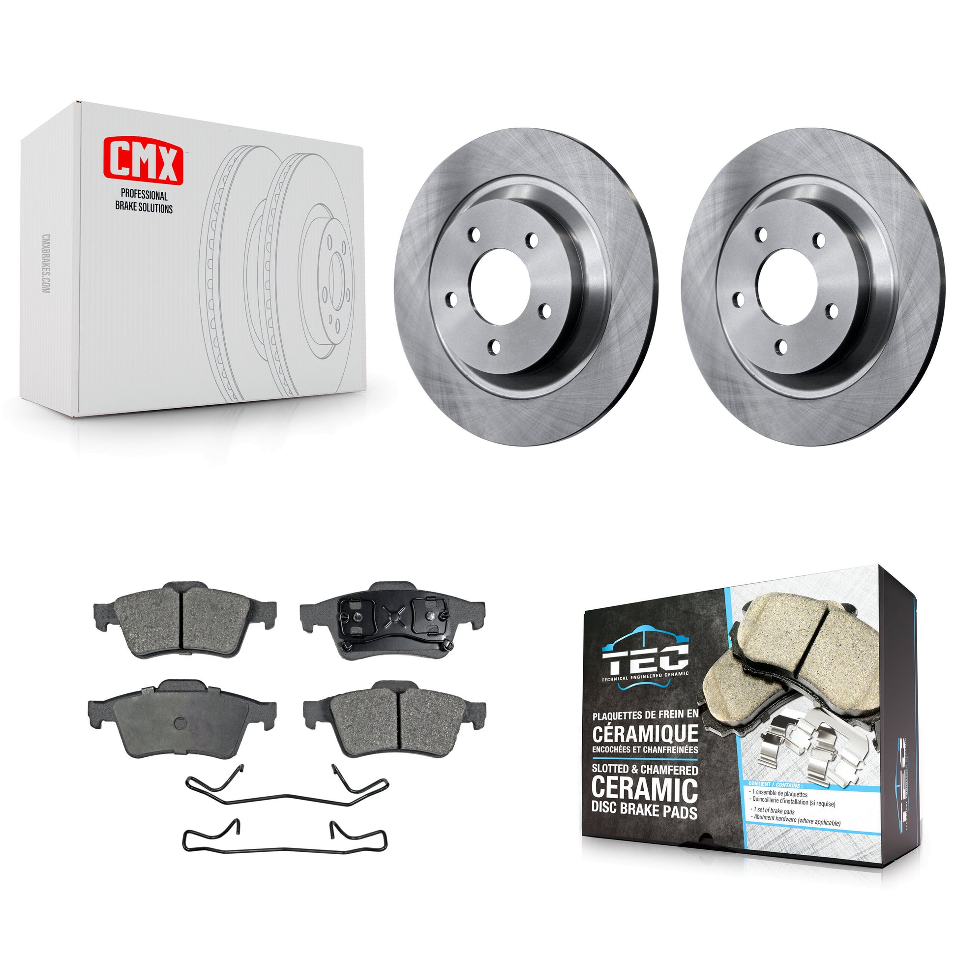 Transit Auto K8T-101962 Disc Brake Kit for 2006 Mazda 5 - Rear product image