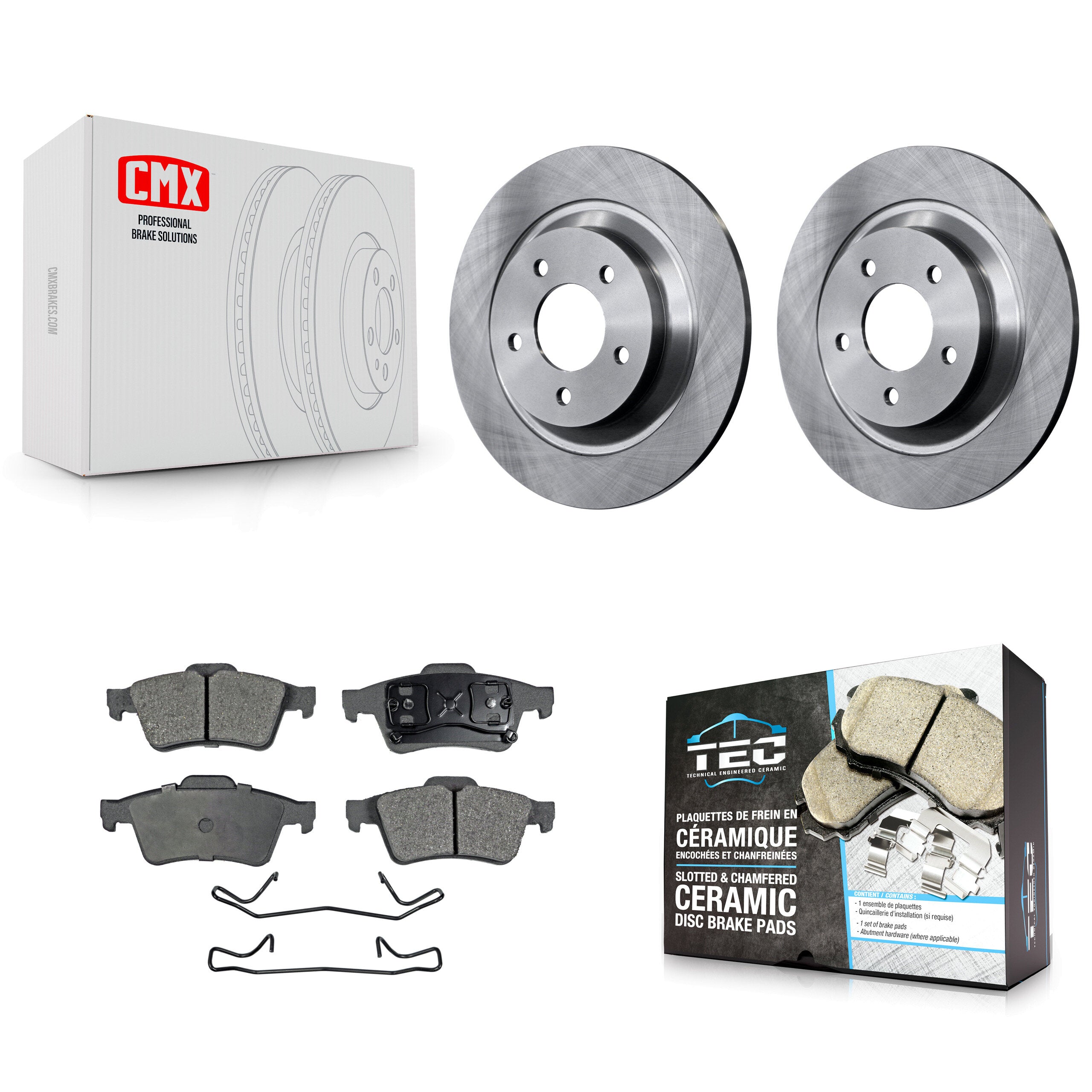 Transit Auto K8T-101962 Disc Brake Kit for 2006 Mazda 5 - Rear product image