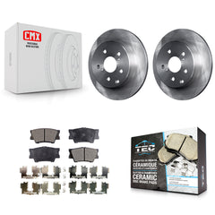 Transit Auto K8T-101965 Disc Brake Kit for 2006-2018 Lexus HS250h, Toyota RAV4 - Rear product image
