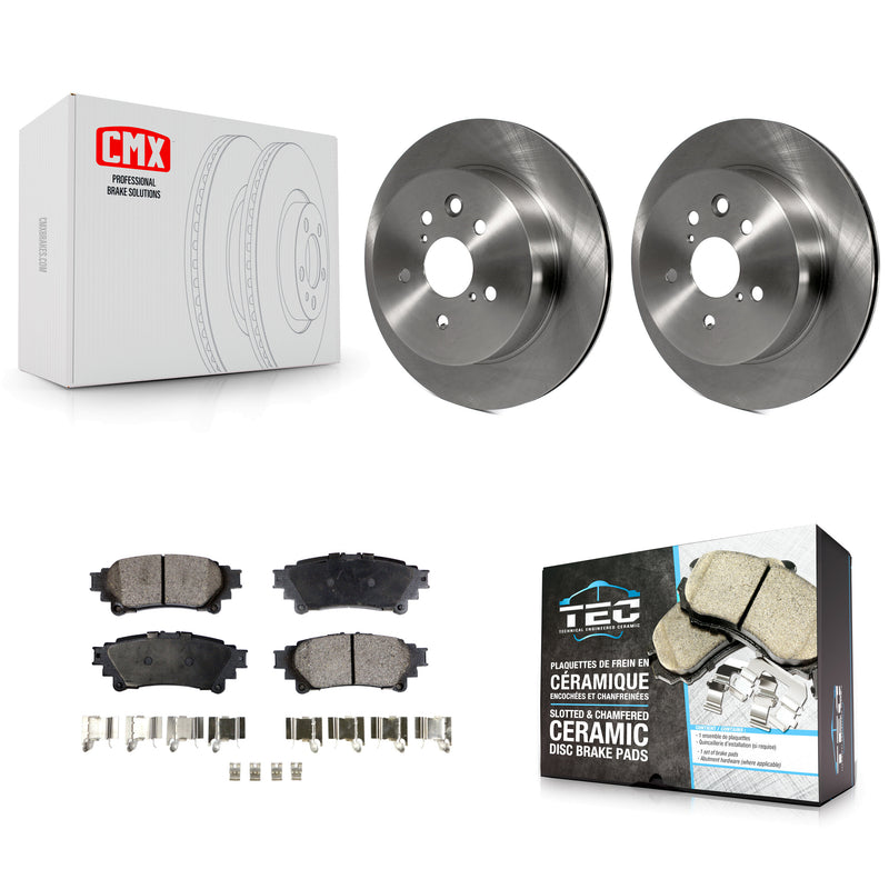 Transit Auto K8T-101968 Disc Brake Kit for 2014-2015 Lexus IS250, Lexus IS350 - Rear product image