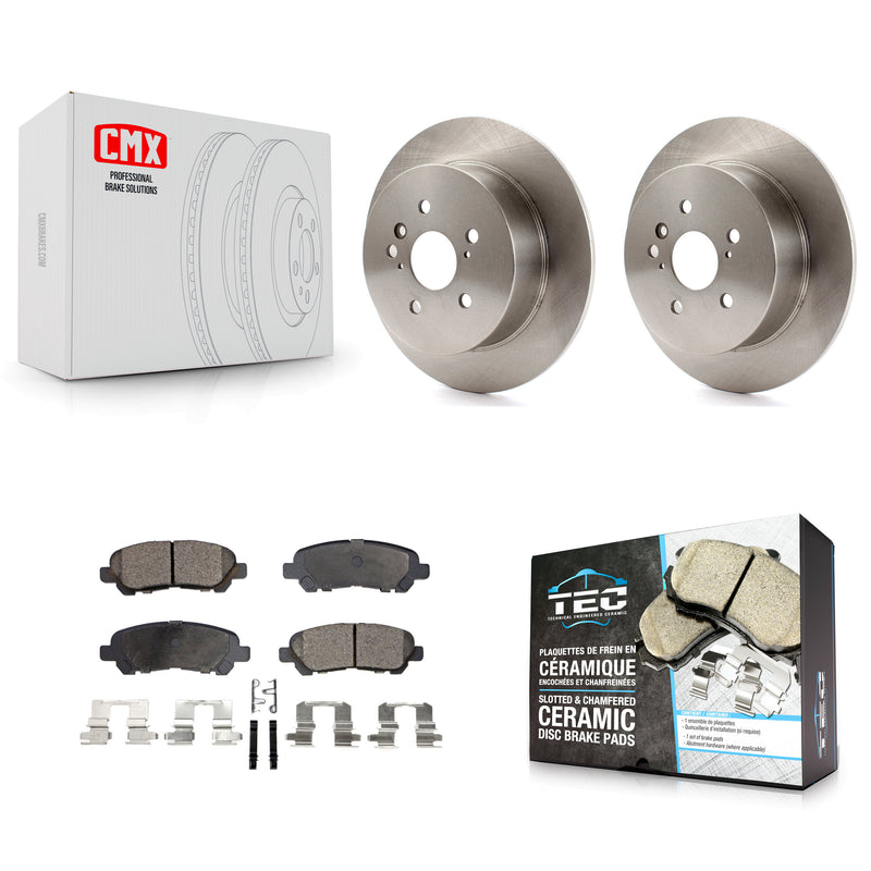 Transit Auto K8T-102003 Disc Brake Kit for 2008-2013 Toyota Highlander - Rear product image
