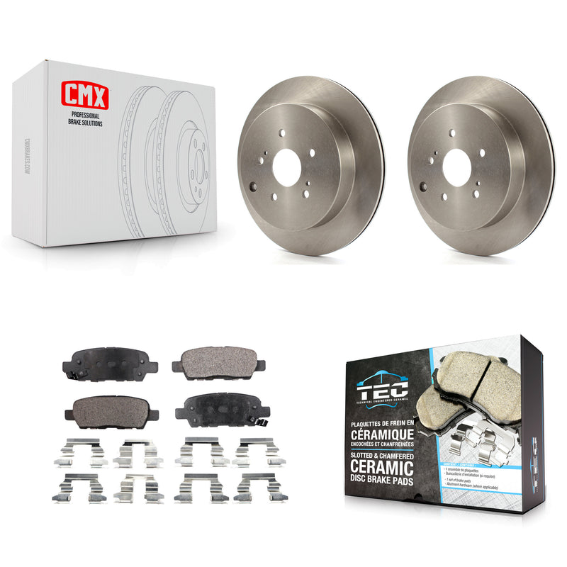 Transit Auto K8T-102028 Disc Brake Kit for 2009-2013 Suzuki Grand Vitara - Rear product image