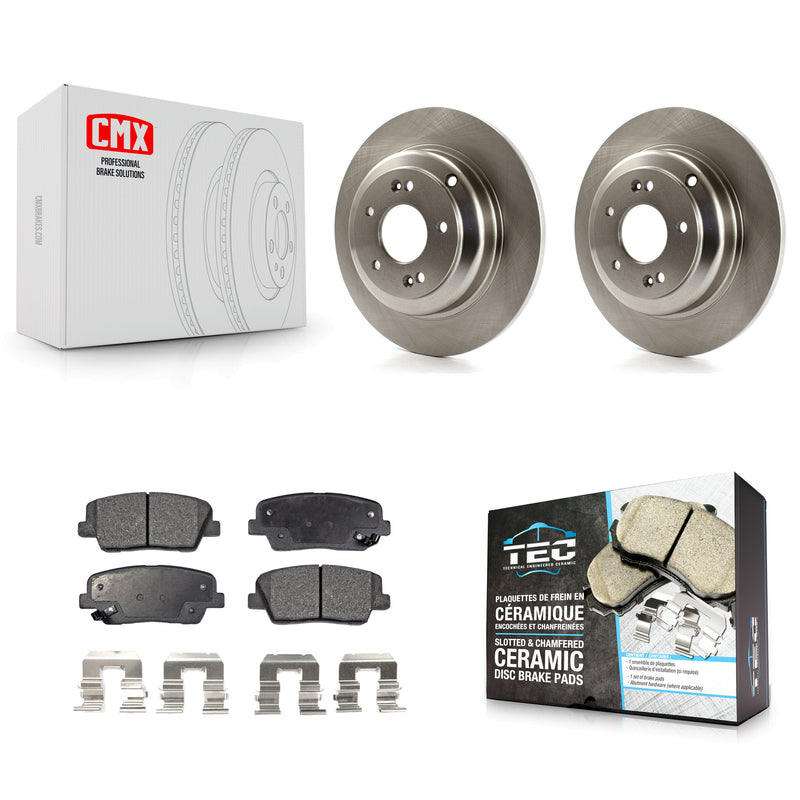 Transit Auto K8T-102033 Disc Brake Kit for 2010-2016 Hyundai Genesis Coupe - Rear product image