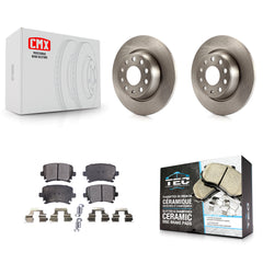 Transit Auto K8T-102040 Disc Brake Kit for 2006-2018 Volkswagen CC, Volkswagen Tiguan Limited, Audi Q3 & more - Rear product image