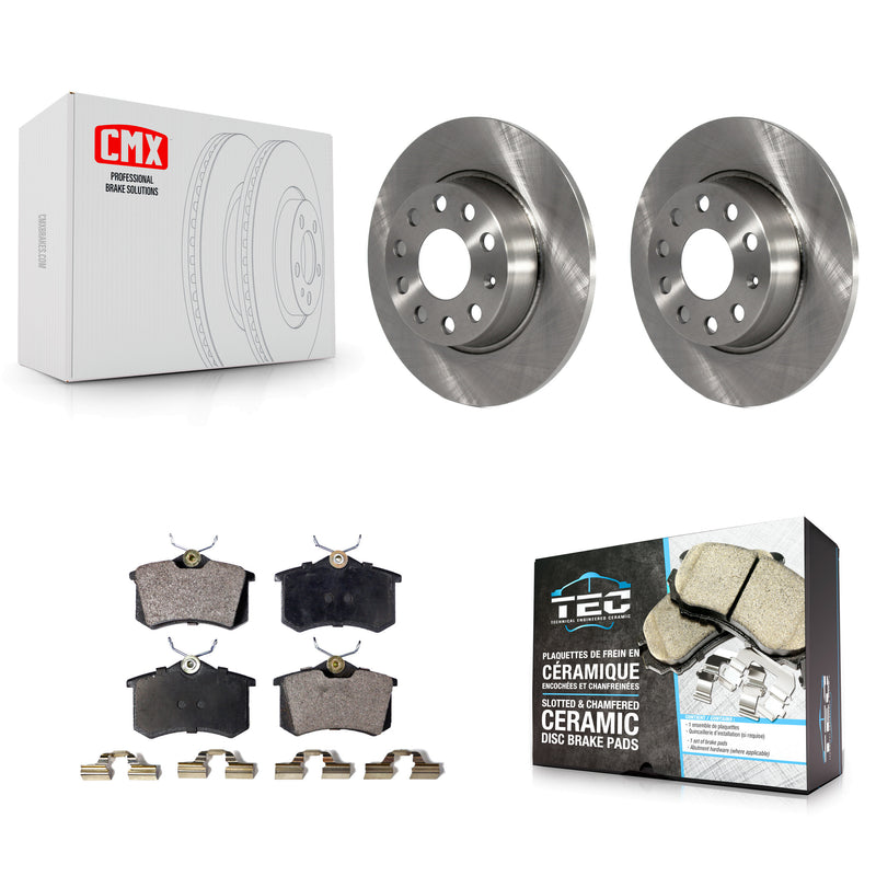Transit Auto K8T-102043 Disc Brake Kit for 2010-2013 Audi A3 - Rear product image
