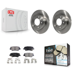 Transit Auto K8T-102063 Disc Brake Kit for 2011-2017 Kia Forte, Kia Forte Koup, Kia Forte5 & more - Rear product image