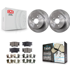 Transit Auto K8T-102069 Disc Brake Kit for 2012-2018 Lexus ES300h, Lexus ES350, Toyota Avalon & more - Rear product image