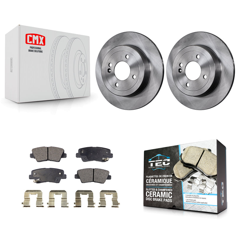 Transit Auto K8T-102071 Disc Brake Kit for 2011 Hyundai Accent - Rear product image